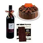 Wine And Cake Combo