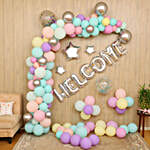 online grand welcome balloon decoration
