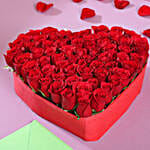 Red Roses Arrangement For Girlfriend