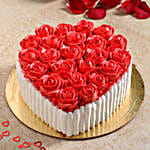 Pretty Roses Black Forest Cake Half Kg