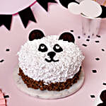 Cute Panda Chocolate Cake Eggless-Half Kg