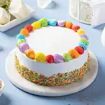 rainbow vanilla cream cake online