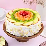 Effervescent Fruit Cake Eggless