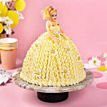 Princess Barbie Chocolate Cake