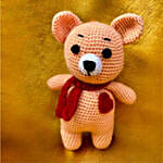 Peachy Love Crochet Teddy
