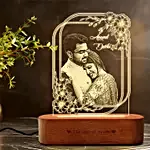 Personalised Elegance Acrylic Photo Lamp