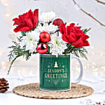 Seasons Greetings Christmas Gift Mug