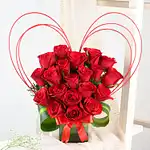 Red Hearty Arrangement