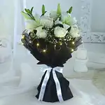 Light of Your Life Rose Bouquet