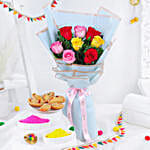 Holi Confetti of Colours Gift Combo