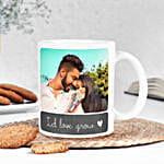 Love Story Personalised Mug