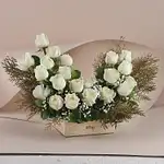 Pure White Roses