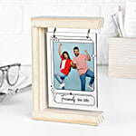 Personalised Friends For Life Hanging Frame Gift
