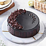 Velvety Chocolate Eggless Truffle Cake