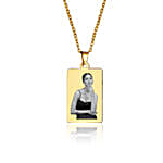 Golden Memories Personalised Pendant
