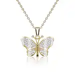 Personalised Gorgeous Butterfly Bling Pendant