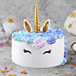 OnlinePink Unicorn Chocolate Cake Eggless