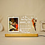 The Best Day Ever LED Lamp