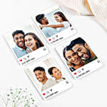 Insta Inspired Personalised Fridge Magnet