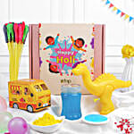 Holi hai Toy Train Gulal Sweet Treats N Balloon Burst!