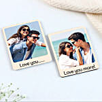 Love You Forever Fridge Magnet Set of 2