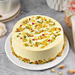 Golden Delight Rasmalai Cake
