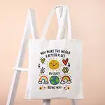 Be You Positive Vibes Gift Tote Bag