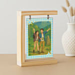 Playful Anime Hanging Photo Frame