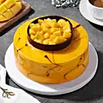 Creamy Mango Delight Cake