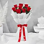 Online 8 Red Roses Bunch
