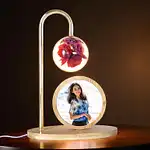 Dreamy Floral Light Photo Display