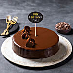 Choco Truffle Birthday Cake