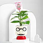 Green Vibes with Money Plant