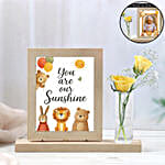 Our Sunshine Newborn Rotating Frame N Yellow Roses