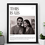 Custom Acrylic Photo Frame for Wife