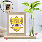Personalised Pride Rotating Photo Frame for Kids