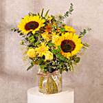 Radiant Sunflower Symphony