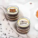 Sweet Apology Jar Cake Duo Eggless