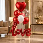 Romantic Radiance Balloon Bouquet