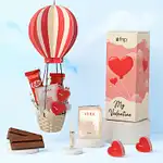 Valentines Hot Air Balloon Love Basket