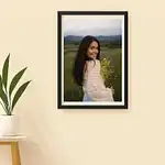 Personalised Midnight Edge Photo Frame