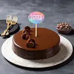 Truffle Joyful Eggless Birthday Cake 500 g