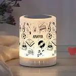 Custom Name Music Lover LED Speaker