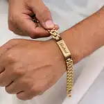 Personalized Regal Wrist Bracelet for Men