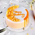 Butterscotch Crunch Cake Half Kg