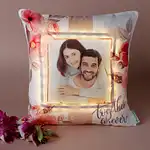 Personalised Love Affairs LED Cushion