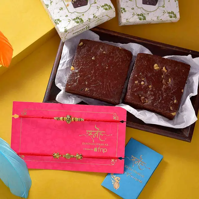 Turtle Raki Sneh Royal Lion & Turtle Rakhi Set With Brownies thailand | Gift Sneh ...