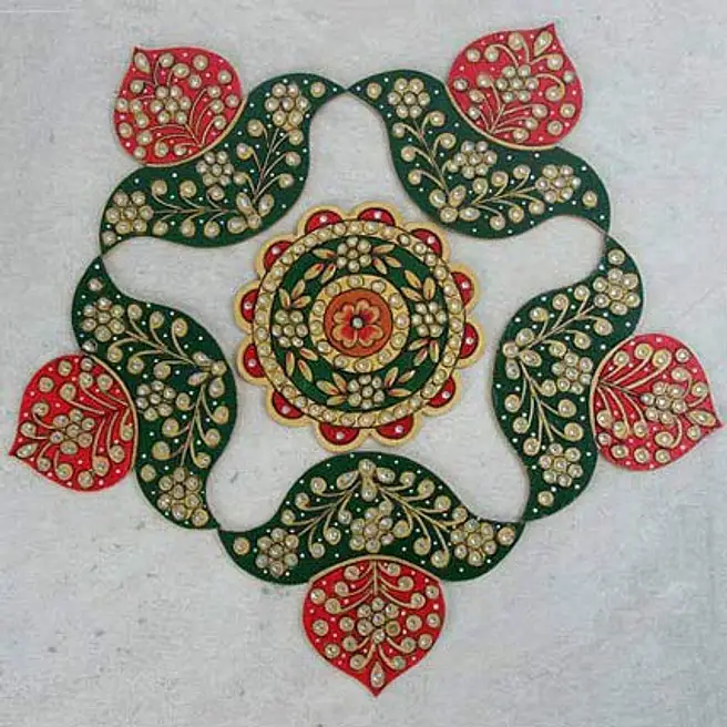 Diwali Rangoli Pattern uae | Gift Diwali Rangoli Pattern- FNP