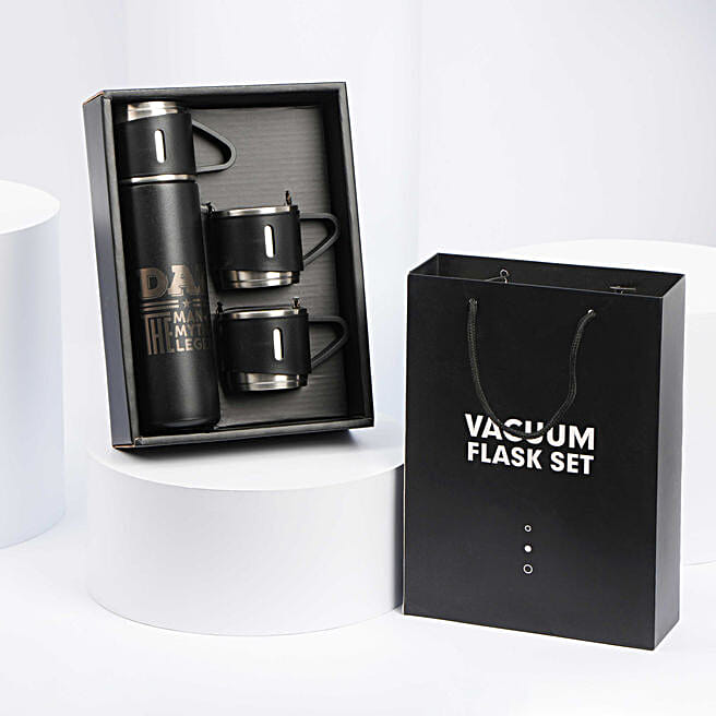 Vacuum Flask Set For Dad uae Gift Vacuum Flask Set For Dad- FNP