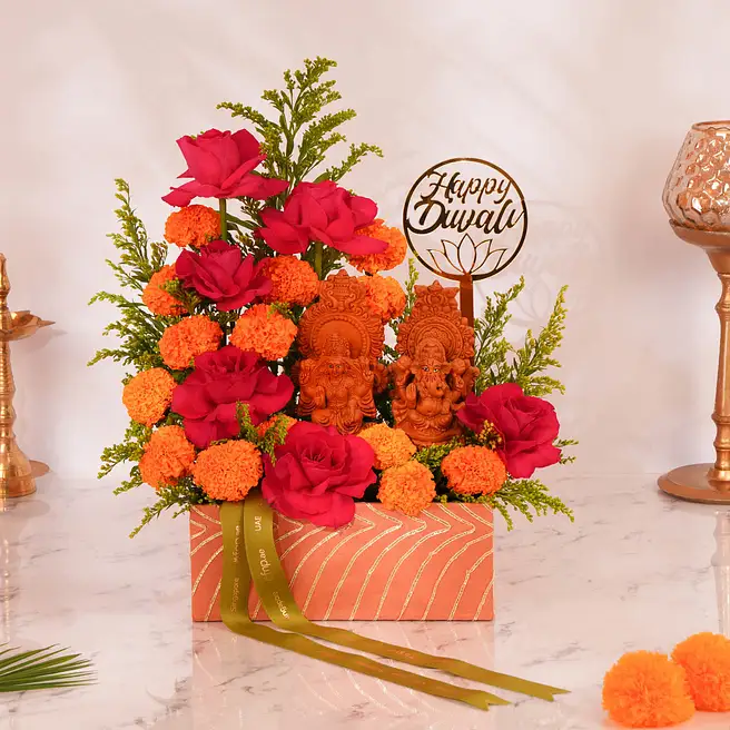 Sacred Blooms of Diwali